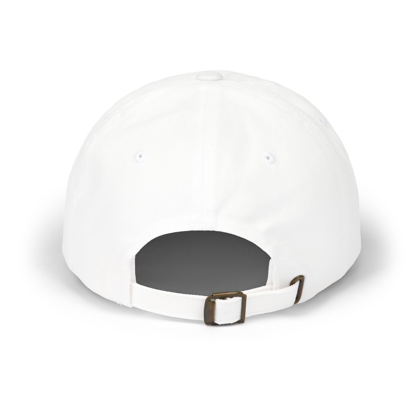 BASK EMBROIDERED DAD CAP | POPSICLE CAT | WHITE